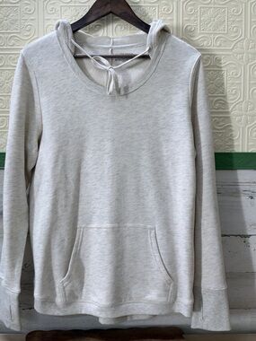 Tek Gear Women's Cowl Neck Hoodie Gray Large Like New